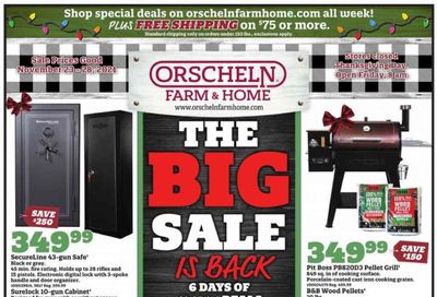 Orscheln Farm and Home (IA, IN, KS, MO, NE, OK) Weekly Ad Flyer November 21 to November 28