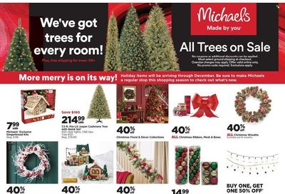 Michaels Weekly Ad Flyer November 21 to November 28