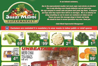 Sabzi Mandi Supermarket Flyer November 19 to 24
