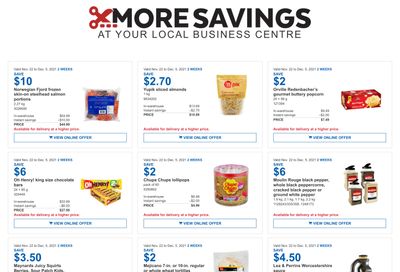 Costco Business Centre Instant Savings Flyer November 22 to December 5