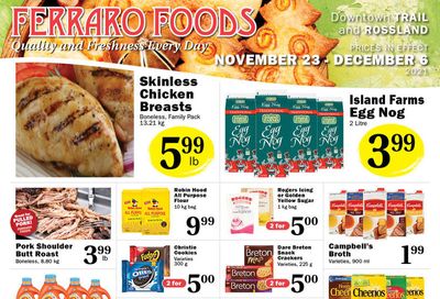Ferraro Foods Flyer November 23 to December 6