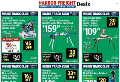 Harbor Freight Weekly Ad Flyer November 23 to November 30