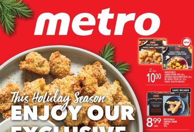 Metro Holiday Season Flyer November 25 to December 15