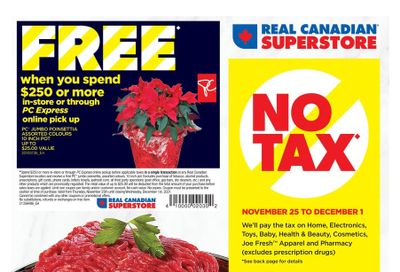 Real Canadian Superstore (ON) Flyer November 25 to December 1, 2021