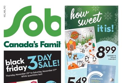 Sobeys (Atlantic) Flyer November 25 to December 1