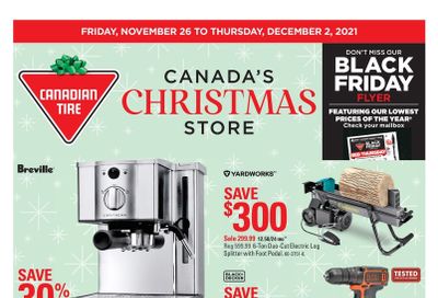 Canadian Tire (West) Flyer November 26 to December 2