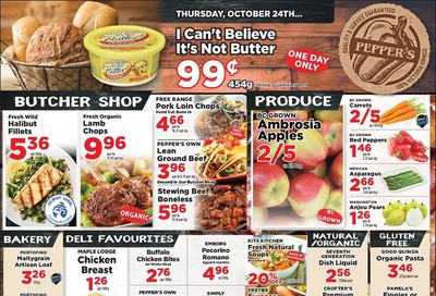 Pepper's Foods Flyer October 22 to 28