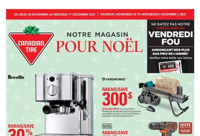 Canadian Tire (QC) Flyer November 26 to December 2