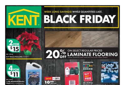 Kent Building Supplies Black Friday Flyer November 25 to December 1, 2021