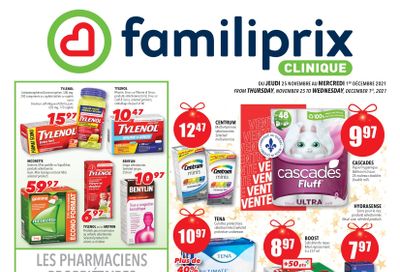 Familiprix Clinique Flyer November 25 to December 1