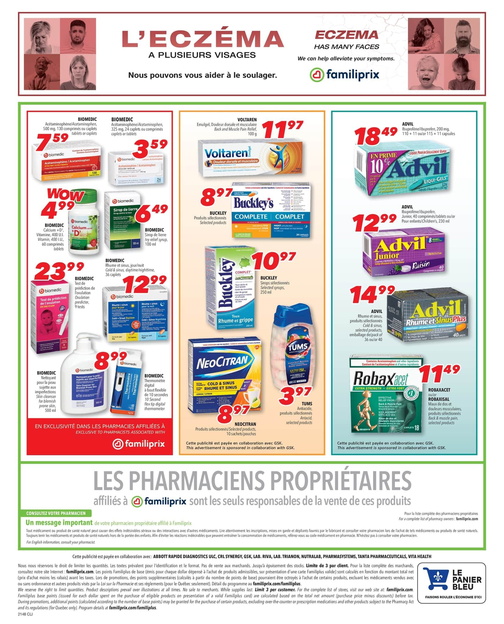 Familiprix Clinique Flyer November 25 to December 1