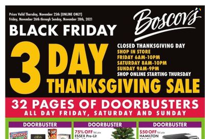 Boscov's (CT, DE, MD, NJ, NY, PA) Weekly Ad Flyer November 24 to December 1