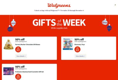 Walgreens Weekly Ad Flyer November 24 to December 1