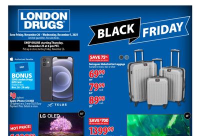 London Drugs Black Friday Flyer November 25 to December 1, 2021