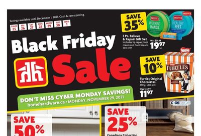 Home Hardware Building Centre (ON) Black Friday Flyer November 25 to December 1, 2021