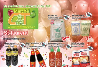 Marche C&T (St. Laurent) Flyer November 25 to December 1