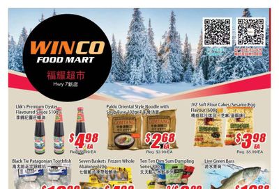 WinCo Food Mart (HWY 7) November 25 to December 1