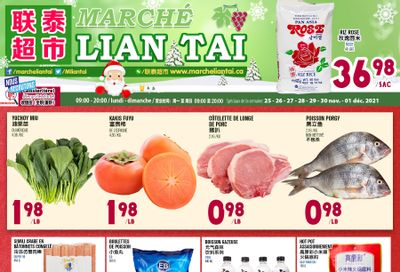 Marche Lian Tai Flyer November 25 to December 1