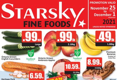 Starsky Foods Flyer November 25 to December 1