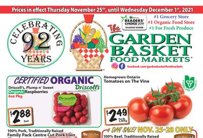 The Garden Basket Flyer November 25 to December 1