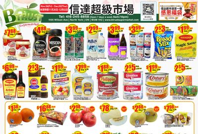 Btrust Supermarket (North York) Flyer November 26 to December 2