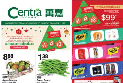 Centra Foods (Aurora) Flyer November 26 to December 2