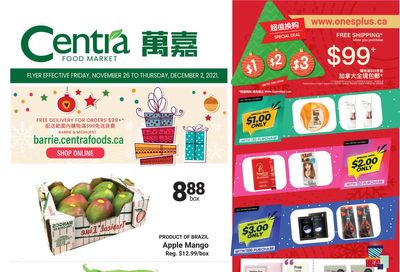 Centra Foods (Barrie) Flyer November 26 to December 2