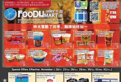 FoodyMart (HWY7) Flyer November 26 to December 2