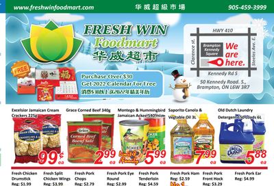 Fresh Win Foodmart (Brampton) Flyer November 26 to December 2