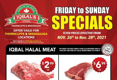 Iqbal Foods Flyer November 26 to 28