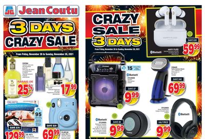 Jean Coutu (NB) Black Friday Flyer November 26 to December 2