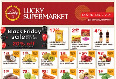 Lucky Supermarket (Calgary) November 26 to December 2