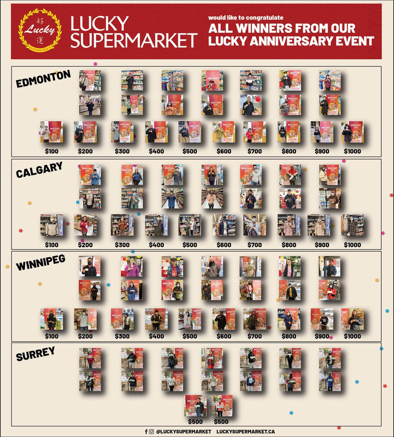 Lucky Supermarket (Calgary) November 26 to December 2