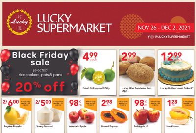 Lucky Supermarket (Surrey) November 26 to December 2