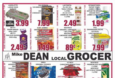 Mike Dean Local Grocer Flyer November 26 to December 2