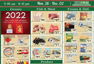 Nations Fresh Foods (Mississauga) Flyer November 26 to December 2