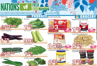 Nations Fresh Foods (Hamilton) Flyer November 26 to December 2