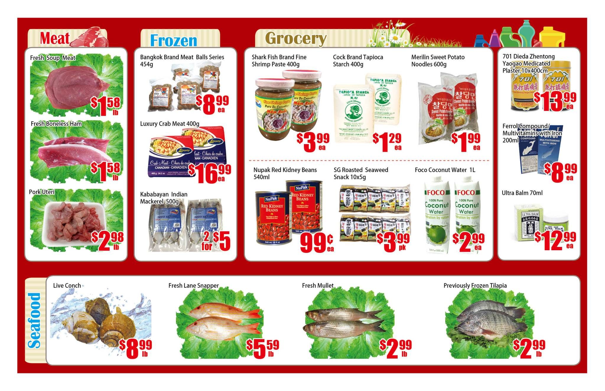 Pacific Fresh Food Market (North York) Flyer November 26 to December 2