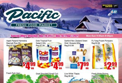 Pacific Fresh Food Market (Pickering) Flyer November 26 to December 2