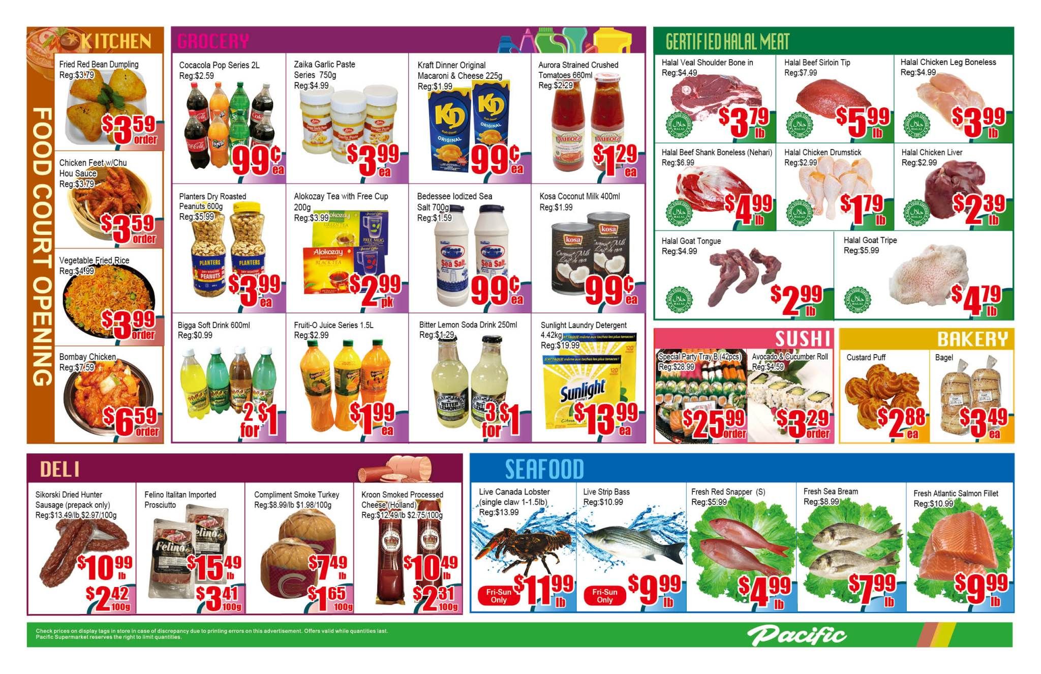 Pacific Fresh Food Market (Pickering) Flyer November 26 to December 2