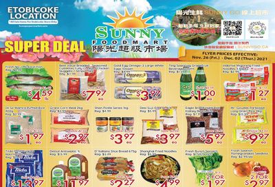 Sunny Foodmart (Etobicoke) Flyer November 26 to December 2
