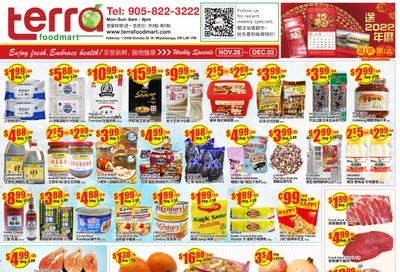 Terra Foodmart Flyer November 26 to December 2