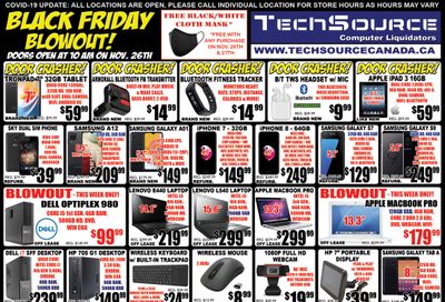 TechSource Black Friday Flyer November 26 to December 30, 2021