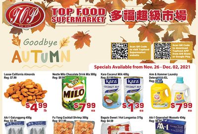 Top Food Supermarket Flyer November 26 to December 2
