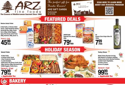 Arz Fine Foods Flyer November 26 to December 2