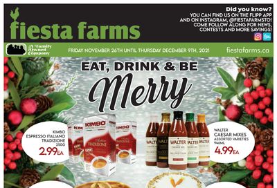 Fiesta Farms Flyer November 26 to December 9