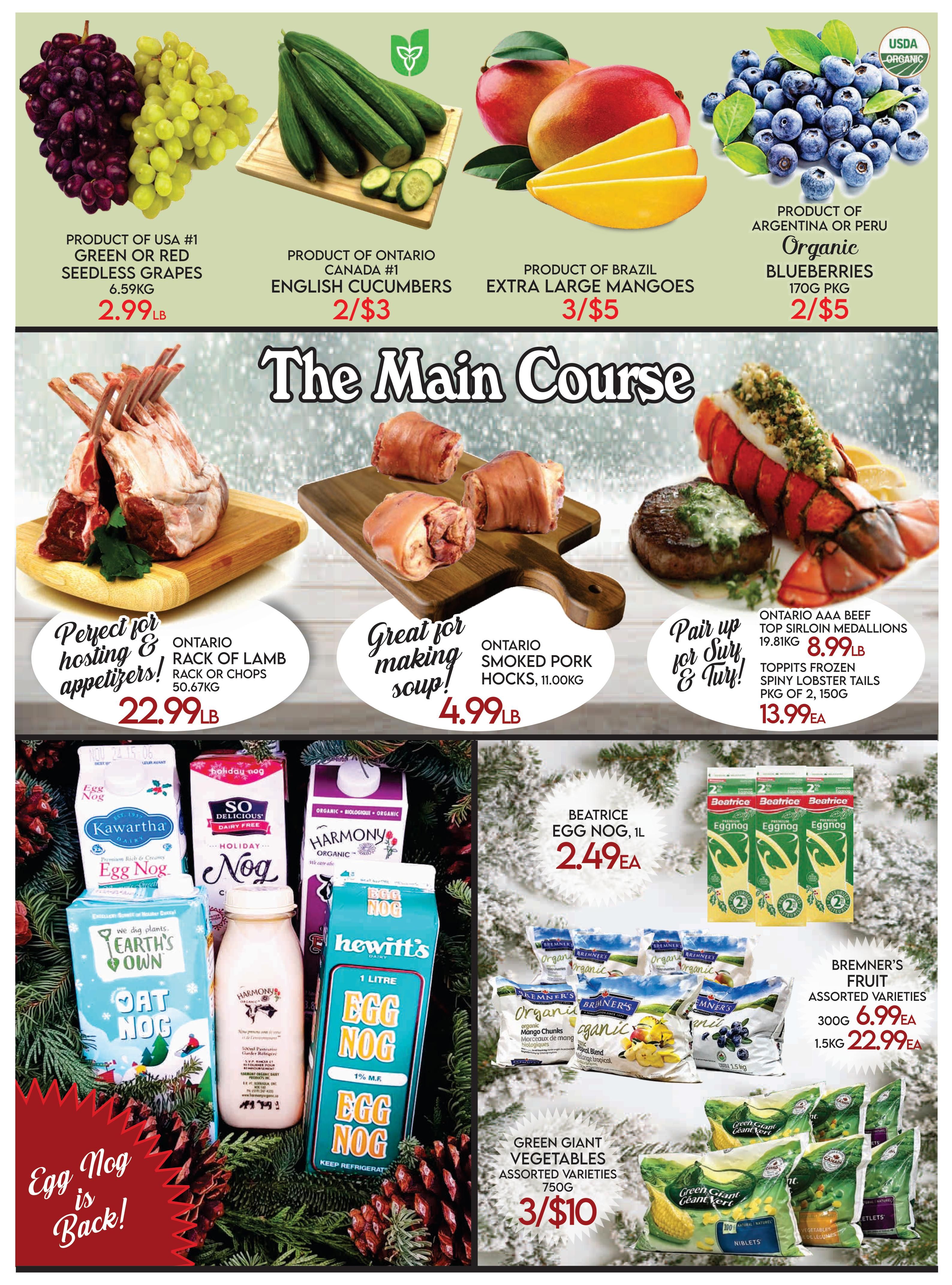 Fiesta Farms Flyer November 26 to December 9