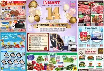 H Mart (ON) Flyer November 19 to December 3