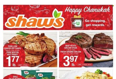 Shaw’s (MA, ME, NH, RI, VT) Weekly Ad Flyer November 26 to December 3