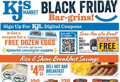 KJ´s Market (GA, SC) Weekly Ad Flyer November 26 to December 3